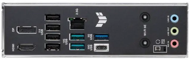 Alt view image 5 of 7 - ASUS TUF GAMING B650EM-PLUS WIFI AMD B650 AM5 Ryzen  9000  8000 and 7000 ATX motherboard, , PCIe® 5.0 M.2 , DDR5, WiFi 6E, 2.5 Gb Ethernet, USB4® support, Aura Sync
