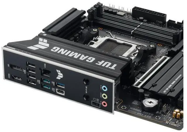 Alt view image 6 of 7 - ASUS TUF GAMING B650EM-PLUS WIFI AMD B650 AM5 Ryzen  9000  8000 and 7000 ATX motherboard, , PCIe® 5.0 M.2 , DDR5, WiFi 6E, 2.5 Gb Ethernet, USB4® support, Aura Sync