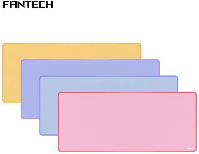Alt view image 2 of 3 - FANTECH MP70 BASIC Desk Mat - 700x300mm Gaming & Office Deskpad with Anti-Slip Base, Stitched Edges, BLUE
