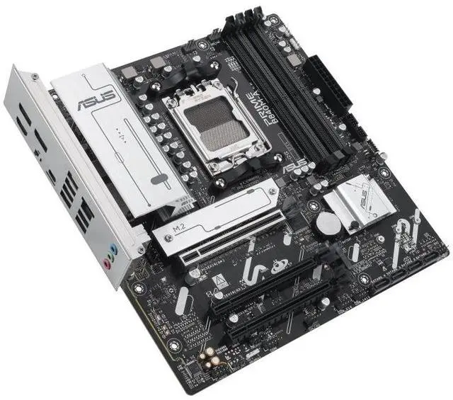 Alt view image 4 of 7 - ASUS PRIME B840M-A AMD B840(AM5 Socket) microATX motherboard, DDR5, PCle 4.0 Ready, Realtek 2.5Gb wired LAN card, Dual DisplayPort, Rear/Front USB 5Gbps Type-c, BIOS FlashBack,AURA SYNC