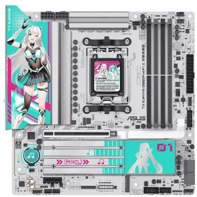 ASUS TX Gaming B850 初音ミクコラボマザーボード ASUS TX Gaming B850 初音ミクコラボマザーボード｜Yahoo!フリマ
