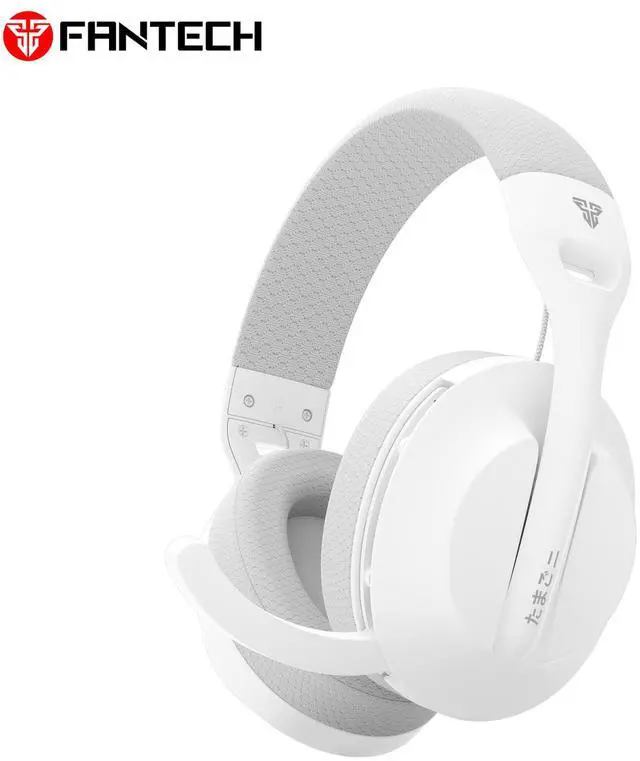 Main image of FANTECH GO VIBE WH05 Wireless Headset Dual Connection Bluetooth 5.0 & 3.7mm Audio Cable HeadphonesBeige
