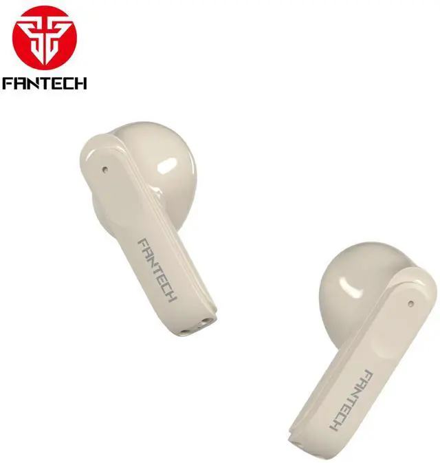 Alt view image 4 of 6 - FANTECH WAVE 11V2 TW11V2 Beige,Custom Tuned Driver,Touch Control,Low Latency,Imperceptible Delay,Crystal Clear calls,Any Time&Any Where,Beige