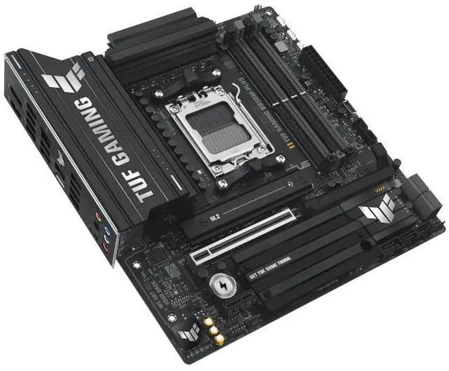 Alt view image 5 of 7 - ASUS TUF GAMING B850M-PLUS AMD B850 mATX motherboard,AM5 DDR5, three M.2slots, Realtek 2.5Gb Ethernet,DisplayPort, rear USB20Gbps Type-c, BlOS FlashBack, Aura Sync