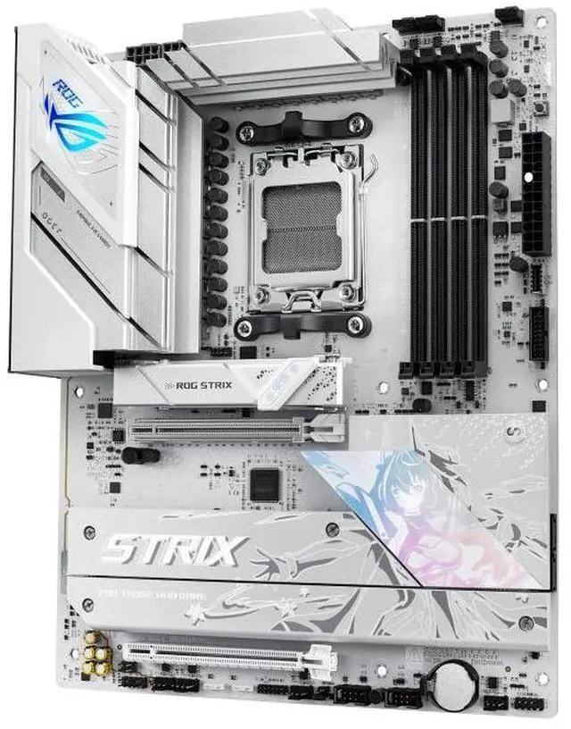 Alt view image 3 of 7 - ASUS ROG STRIX B850-A GAMING WIFI S AMD B850 ATX motherboard AM5 Riptide 9000 Series Processor 14+2+2 Power Module,DDR5 Slot,2.5G Wired NIC,4 M.2 Slots,1 PCle 5.0 x16,BIOS-Key Upgrade