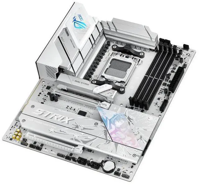 Alt view image 5 of 7 - ASUS ROG STRIX B850-A GAMING WIFI S AMD B850 ATX motherboard AM5 Riptide 9000 Series Processor 14+2+2 Power Module,DDR5 Slot,2.5G Wired NIC,4 M.2 Slots,1 PCle 5.0 x16,BIOS-Key Upgrade