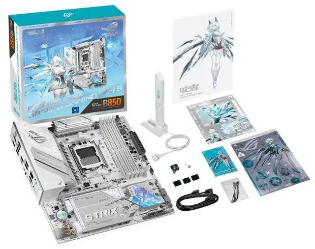 Alt view image 7 of 7 - ASUS ROG Strix B850-G Gaming WiFi S  motherboard,  AM5 mATX , PCle5.0 WiFi7, USB 20Gbps Type-c,Aura Sync RGB,  for AMD Ryzen 9000 & 8000 & 7000 Series Desktop Processors