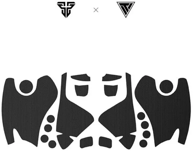 Alt view image 2 of 10 - Fantech ACGP04 GRIP TAPE,Comfortable Grip,Increased Sweat Absorption,Increased Control,Ultra-Thin Design,Compatible withEOS PRO | EOS | EOS LITE | NOVA PRO,Black White