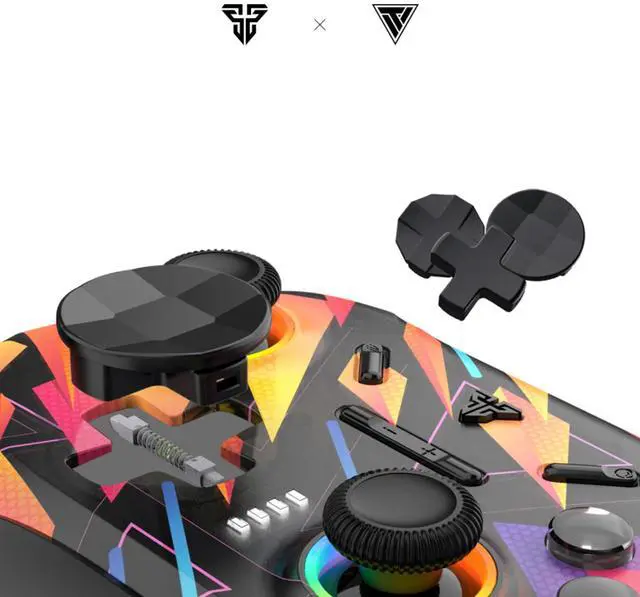 Alt view image 5 of 12 - Fantech ACGP02 Gamepad Accessories,Replaceable D-PADs,Customizable gaming experience,Improved accuracy and responsiveness,Ideal for gamers seeking ,enhanced control and customization.Black and White