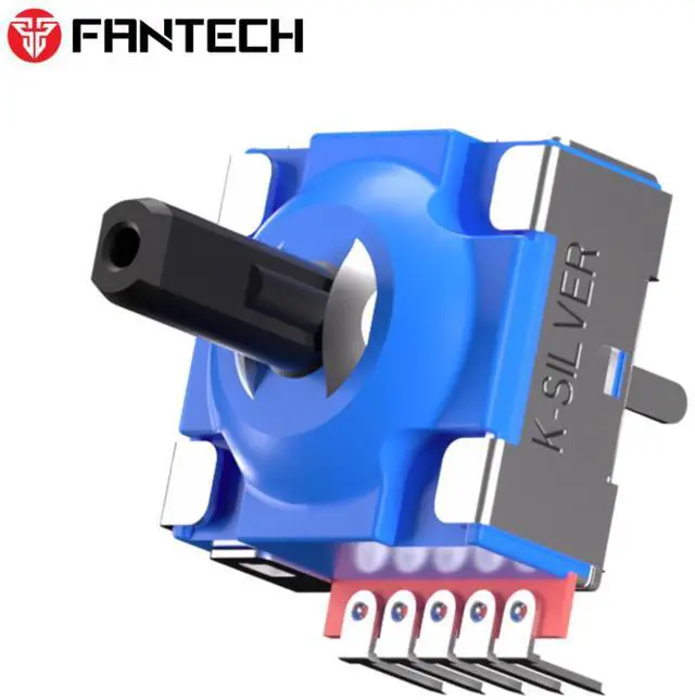 Alt view image 6 of 14 - Fantech WGP15V2 Eos Pro II Multi-Platform Wireless Controller,2.4G BT Tri-Mode Connectivity,Replaceable D-Pads,Replaceable Thumbsticks,Hall-Effect Sticks & Triggers,White