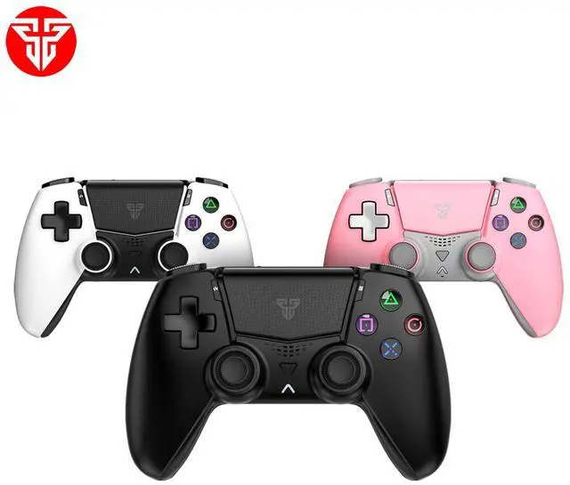 Alt view image 5 of 10 - FANTECH NOVA WGP14 Game Controller, Dual-mode Wired and Wireless, Suitable for PS3, PS5, Motion Sensing, White