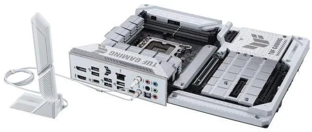 Alt view image 7 of 7 - ASUS TUF GAMING Z790-BTF WIFI Intel Z790(LGA1700)ATXGaming motherboard,AlPC ready,PCle 5.0, DDR5,four M.2slots,WiFi7 Intel 2.5 GbEthernet,DisplayPort,SATA 6 Gbps,Aura Sync
