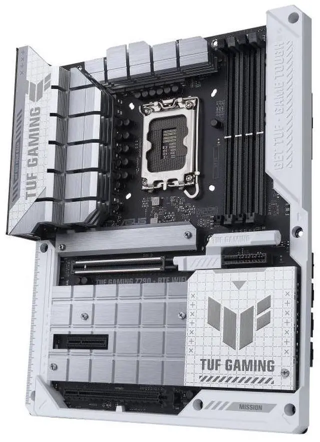 Alt view image 5 of 7 - ASUS TUF GAMING Z790-BTF WIFI Intel Z790(LGA1700)ATXGaming motherboard,AlPC ready,PCle 5.0, DDR5,four M.2slots,WiFi7 Intel 2.5 GbEthernet,DisplayPort,SATA 6 Gbps,Aura Sync