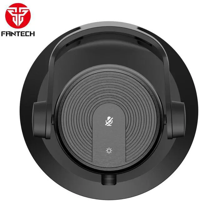 Alt view image 5 of 6 - FANTECH LEVIOSA MAX MCX03 Wired Condenser Microphone,192 kHz / 24-bit High Sampling Rate,Noise Reduction,Cardioid Polar Pattern,USB C Interface,RGB Lighting,Black