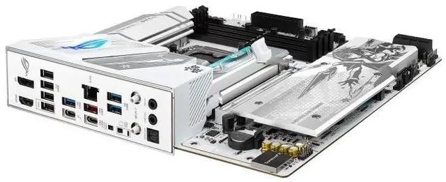 Alt view image 6 of 7 - ASUS ROG STRIX B860-G GAMING WIFI S Intel B860 LGA 1851 mATX motherboard,DDR5 slot, 4 M.2 slots, M.2 quick release armor, M.2 slide buckle, M.2 convenient buckle 2.0, aura Sync RGB divine light Sync