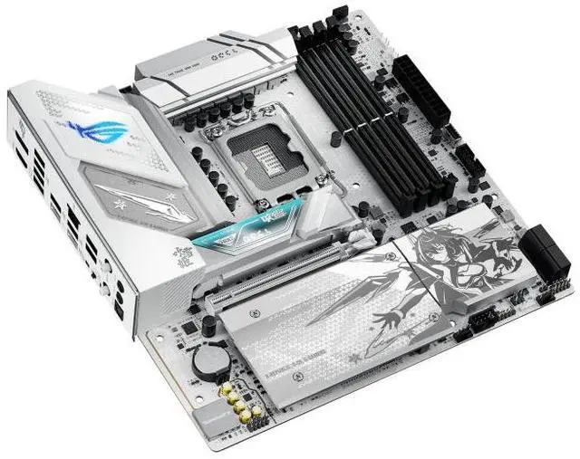 Alt view image 5 of 7 - ASUS ROG STRIX B860-G GAMING WIFI S Intel B860 LGA 1851 mATX motherboard,DDR5 slot, 4 M.2 slots, M.2 quick release armor, M.2 slide buckle, M.2 convenient buckle 2.0, aura Sync RGB divine light Sync