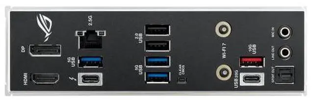 Alt view image 6 of 7 - ASUS ROG STRIX B860-I GAMING WIFI Intel B860 LGA 1851 Mini-iTX motherboard,DDR5 slots, two M.2 slots,one Thunderbolt 4 port , one USB 20Gbps Type-C connector  , ASUS AI Advisor, AI Networking II