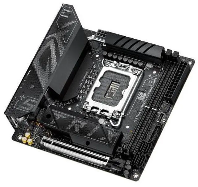 Alt view image 5 of 7 - ASUS ROG STRIX B860-I GAMING WIFI Intel B860 LGA 1851 Mini-iTX motherboard,DDR5 slots, two M.2 slots,one Thunderbolt 4 port , one USB 20Gbps Type-C connector  , ASUS AI Advisor, AI Networking II