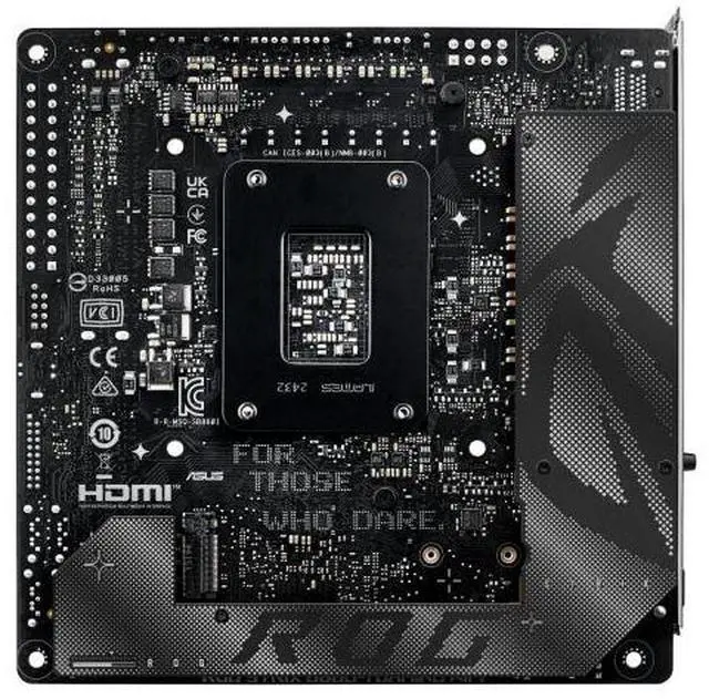 Alt view image 4 of 7 - ASUS ROG STRIX B860-I GAMING WIFI Intel B860 LGA 1851 Mini-iTX motherboard,DDR5 slots, two M.2 slots,one Thunderbolt 4 port , one USB 20Gbps Type-C connector  , ASUS AI Advisor, AI Networking II