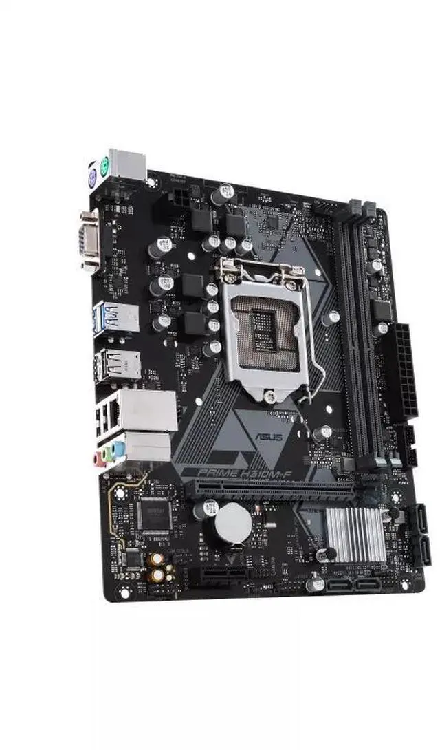 Alt view image 5 of 6 - ASUS PRIME H310M-F Intel H310 (LGA 1151) micro ATX motherboard with PCIe 3.0, D-Sub, USB 3.2 Gen 1 Type-A, SATA 6 Gbps, Realtek 1 Gb Ethernet
