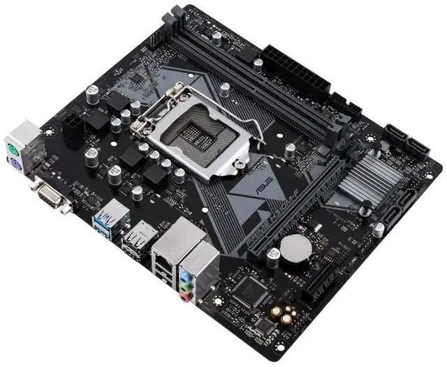 Alt view image 4 of 6 - ASUS PRIME H310M-F Intel H310 (LGA 1151) micro ATX motherboard with PCIe 3.0, D-Sub, USB 3.2 Gen 1 Type-A, SATA 6 Gbps, Realtek 1 Gb Ethernet