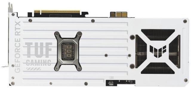 Alt view image 3 of 7 - ASUS TUF BTF white GeForce RTX 5070 Ti BTF OC Edition 16GB GDDR7 TUF-RTX5070TI-O16G-BTF-WHITE  PCI-Express 5.0 DLSS 4.0 Graphics Card