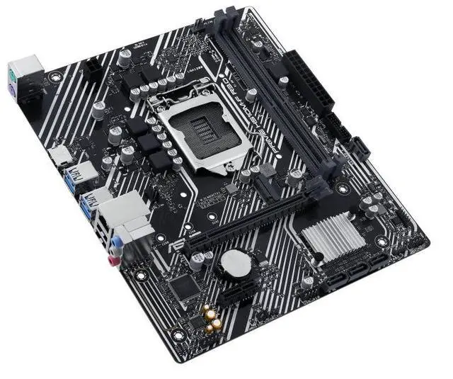 Alt view image 5 of 7 - ASUS PRIME H510M-F R3.0 Intel® H470 (LGA1200) micro-ATX motherboard with PCIe 4.0, 32Gbps M.2 slot, HDMI, USB 5Gbps Type-A, SATA 6 Gbps, Armoury Crate, 5X PROTECTION III, Q-LED Core