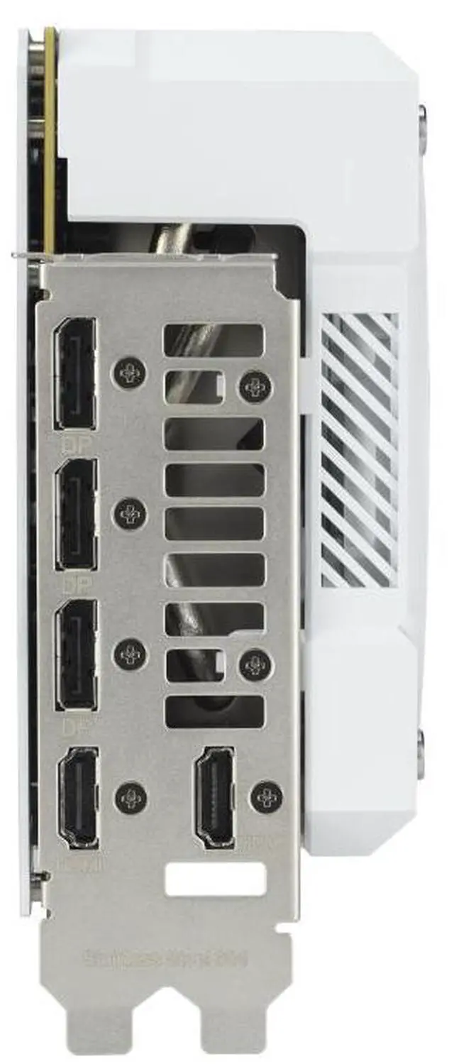 Alt view image 6 of 7 - ASUS TUF Gaming white GeForce RTX 5070 Ti OC Edition 16GB GDDR7 TUF-RTX5070TI-O16G-WHITE-GAMING PCI-Express 5.0 DLSS 4.0 Graphics Card