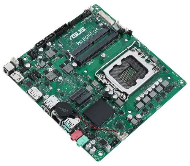 Alt view image 5 of 7 - ASUS Pro H610T D4-CSM supports Intel socket LGA1700 for 14th,13th and 12th Gen Intel processors,USB 3.2 Gen 2,M.2 PCIe 4.0 slot, M.2 key E slot, ASUS Control Center Express(ACCE).