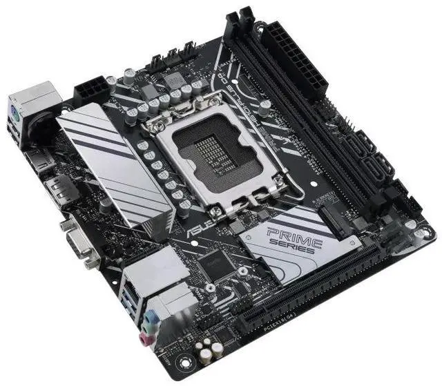 Alt view image 5 of 6 - ASUS PRIME H610I-PLUS D4 Intel H610 (LGA 1700) Mini-ITX motherboard, M.2, DDR4 3200MHz, HDMI,D-SUB, USB 3.2 Gen 1 ports, SATA 6 Gbps, COM header, Mono-out header with Amp IC