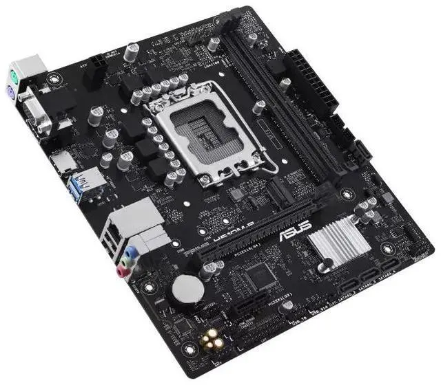 Alt view image 5 of 7 - ASUS PRIME H610M-R Intel H610 (LGA 1700) micro-ATX motherboard DDR5, PCIe 4.0, M.2 slot, Realtek 1 Gb Ethernet, DisplayPort,  SATA 6 Gbps , COM header, LPT header, TPM header