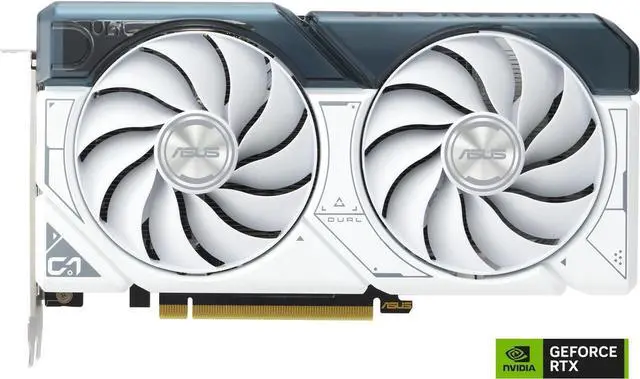 新品　 ASUS Dual GeForce RTX™ 4060 White ASUS Dual GeForce RTX™ 4060 EVO White OC Edition 8GB GDDR6