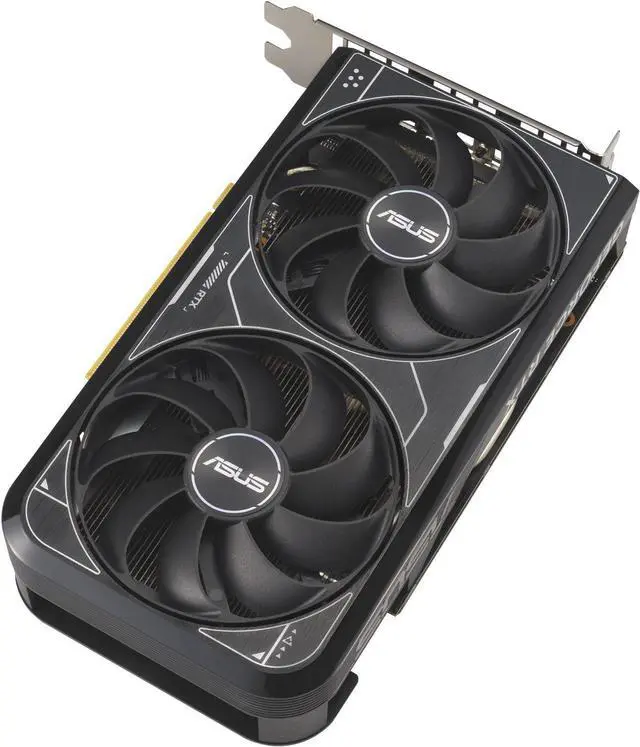 Alt view image 7 of 7 - ASUS Dual GeForce RTX 4060 Ti V2  Edition (PCIe 4.0, 8GB GDDR6, DLSS 3, HDMI 2.1a, DisplayPort 1.4a, 2-slot design, Axial-tech fan design, 0dB technology) DUAL-RTX4060TI-8G-V2