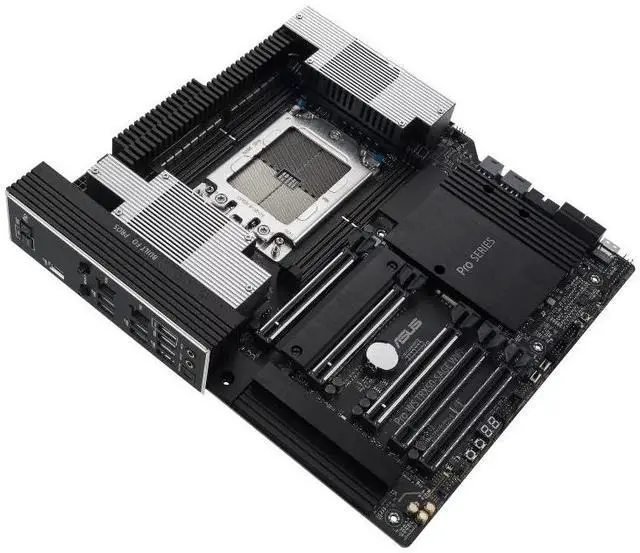 Alt view image 5 of 7 - ASUS Pro WS TRX50-SAGE WIFI AMD TR5 CEB workstation motherboard,CPU and memory overclocking ready,PCIe 5.0 x 16, M.2, 10 Gb,2.5 Gb LAN,multi-GPU support,ASUS Control Center Express