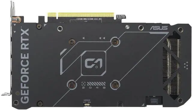 Alt view image 5 of 7 - ASUS Dual GeForce RTX 4060 Ti 16GB  Edition GDDR6 (PCIe 4.0, 16GB GDDR6, DLSS 3, HDMI 2.1a, DisplayPort 1.4a, 2.5-slot design, Axial-tech fan design, 0dB technology) DUAL-RTX4060TI-16G