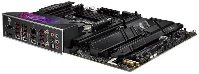 Alt view image 6 of 7 - ASUS ROG STRIX X670E-E GAMING WIFI AMD X670 ATX motherboard,AM5 DDR5 support,two PCIe 5.0 x16 slots,USB 3.2 Gen 2x2,onboard WiFi 6E,Dynamic OC Switcher, Core Flex, AI Cooling II,Aura Sync RGB lighting