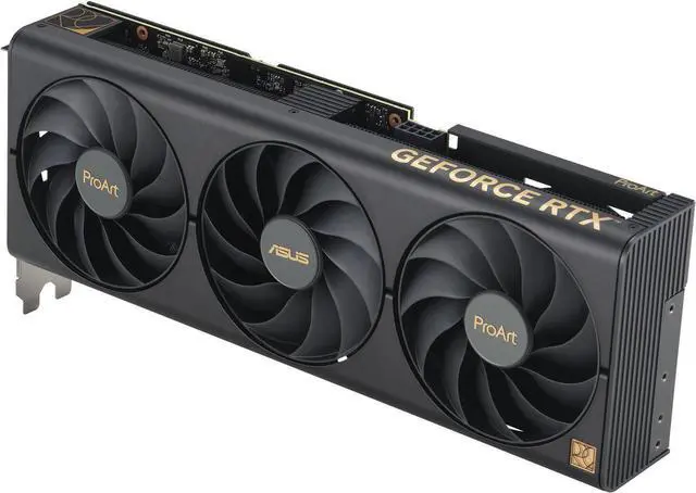 Alt view image 4 of 7 - ASUS ProArt GeForce RTX 4060 Ti 16GB  Edition GDDR6 Graphics Card (PCIe 4.0, 16GB GDDR6, DLSS 3, HDMI 2.1a, DisplayPort 1.4a) PROART-RTX4060TI-16G