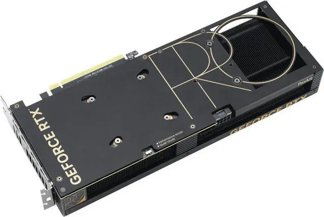 Alt view image 5 of 7 - ASUS ProArt GeForce RTX 4060 Ti 16GB  Edition GDDR6 Graphics Card (PCIe 4.0, 16GB GDDR6, DLSS 3, HDMI 2.1a, DisplayPort 1.4a) PROART-RTX4060TI-16G