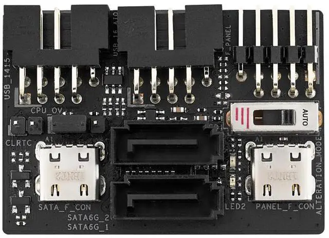 Alt view image 6 of 7 - ASUS ROG STRIX X670E-I GAMING WIFI AMD X670 Mini-ITX motherboard AM5,ROG Strix Hive,EZ mode PBO button,DDR5 support,onboard WiFi 6E,Core Flex,AI Cooling II,two USB4 Type-C ports,Aura Sync RGB lighting