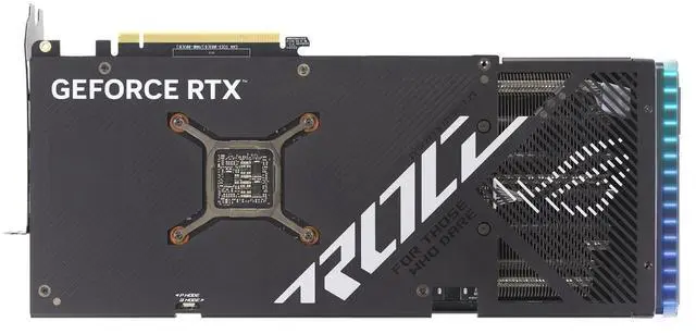 Alt view image 3 of 6 - ASUS ROG Strix GeForce RTX 4070  Edition Gaming Graphics Card (PCIe 4.0, 12GB GDDR6X, DLSS 3, HDMI 2.1, DisplayPort 1.4a) ROG-STRIX-RTX4070-12G-GAMING