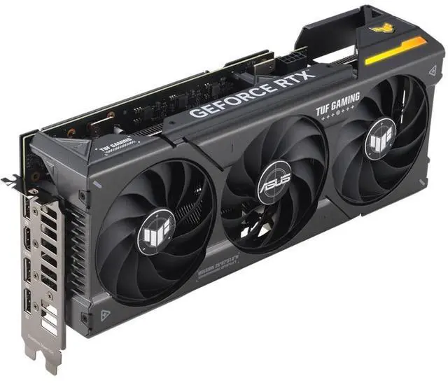 Alt view image 4 of 7 - ASUS TUF Gaming NVIDIA GeForce RTX 4070 Gaming Graphics Card (PCIe 4.0, 12GB GDDR6X, HDMI 2.1, DisplayPort 1.4a) TUF-RTX4070-12G-GAMING