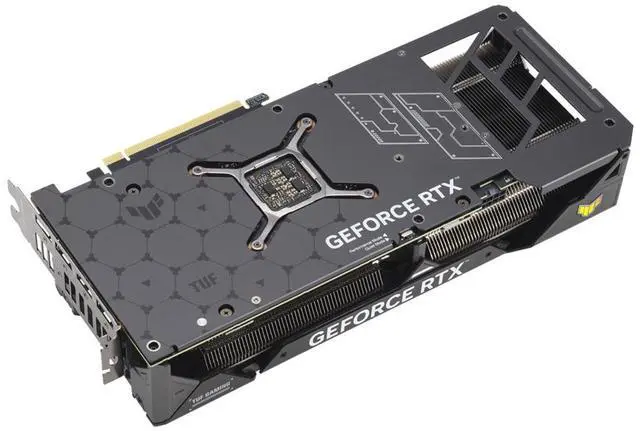 Alt view image 5 of 7 - ASUS TUF Gaming NVIDIA GeForce RTX 4070 Gaming Graphics Card (PCIe 4.0, 12GB GDDR6X, HDMI 2.1, DisplayPort 1.4a) TUF-RTX4070-12G-GAMING
