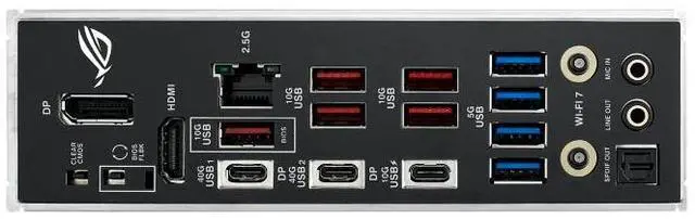 Alt view image 6 of 7 - ASUS ROG STRIX X870-F GAMING WIFI AMD X870 ATX motherboard AM5,four M.2 slots,2 USB4 ports,USB 10Gbps Type-C with PD 3.0 up to 30W,AI Overclocking,AI Cooling II,AI Networking II,Aura Sync RGB lighting