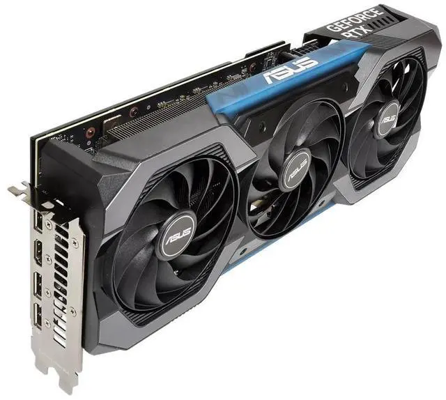 Alt view image 2 of 6 - ASUS ATS Gaming NVIDIA GeForce RTX 4070  Edition Gaming Graphics Card (PCIe 4.0, 12GB GDDR6X, HDMI 2.1, DisplayPort 1.4a) ATS-RTX4070-12G-GAMING