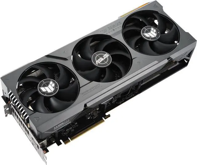 Alt view image 5 of 7 - ASUS TUF Gaming NVIDIA GeForce RTX 4080 SUPER OC Edition Gaming Graphics Card (PCIe 4.0, 16GB GDDR6X, HDMI 2.1a, DisplayPort 1.4a) TUF-RTX4080S-O16G-GAMING