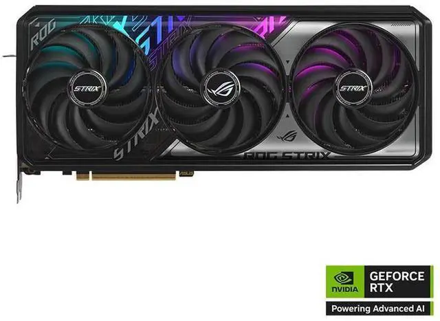 Main image of ASUS ROG STRIX Gaming GeForce RTX 5070 12GB 192-Bit GDDR7 PCI Express 5.0 DLSS 4.0 Graphics Card ROG-STRIX-RTX5070-O12G-GAMING