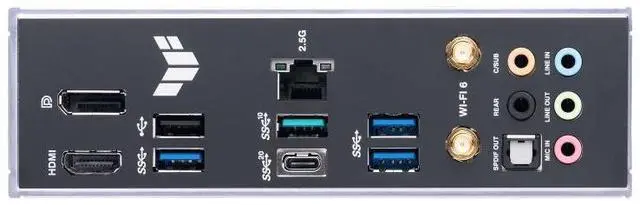 Alt view image 6 of 7 - ASUS TUF GAMING B760-PLUS WIFI Intel B760 (LGA 1700) ATX motherboard, DDR5, three PCIe 4.0 M.2 slots, 12+1 DrMOS, Realtek 2.5Gb Ethernet, DisplayPort, HDMI, front USB 3.2 Gen 2 Type-C, Aura Sync