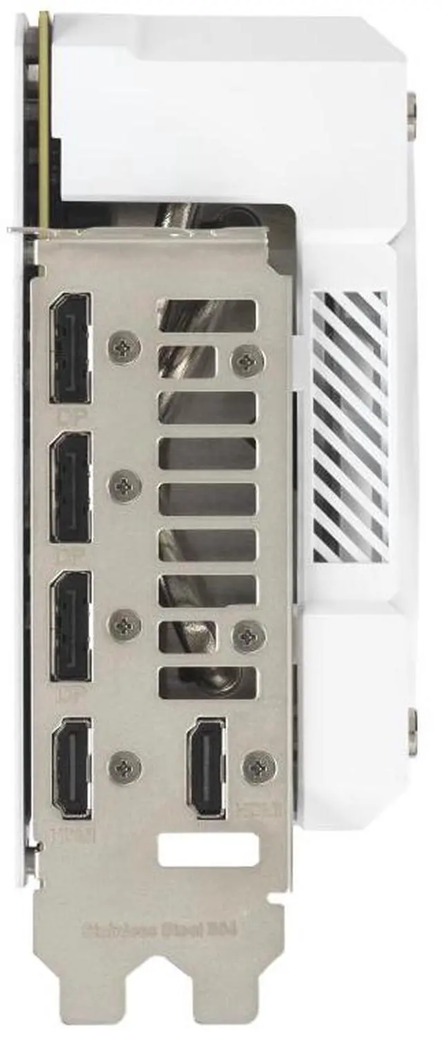 Alt view image 7 of 7 - ASUS TUF BTF white GeForce RTX 5070 Ti BTF  Edition 16GB GDDR7 TUF-RTX5070TI-16G-BTF-WHITE PCI-Express 5.0 DLSS 4.0 Graphics Card