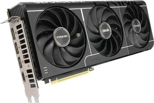 Alt view image 3 of 7 - ASUS PRIME GeForce RTX 5080 16GB 256-Bit GDDR7 PCI-Express 5.0 DLSS 4.0 Graphics Card PRIME-RTX5080-16G