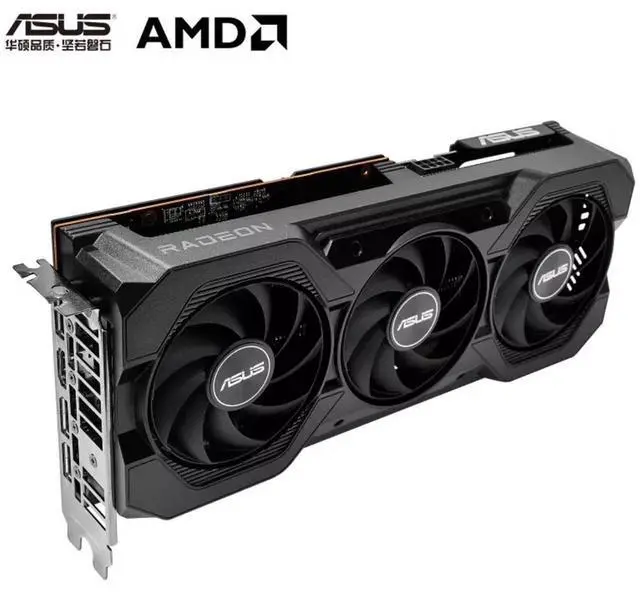 Alt view image 2 of 7 - ASUS ATS Radeon RX 7650 GRE Graphics Card, gaming video card , 8GB GDDR6 128 bit 2775 MHz 18 Gbps, PCI-Express 4.0  , ATS-RX7650GRE-O8G